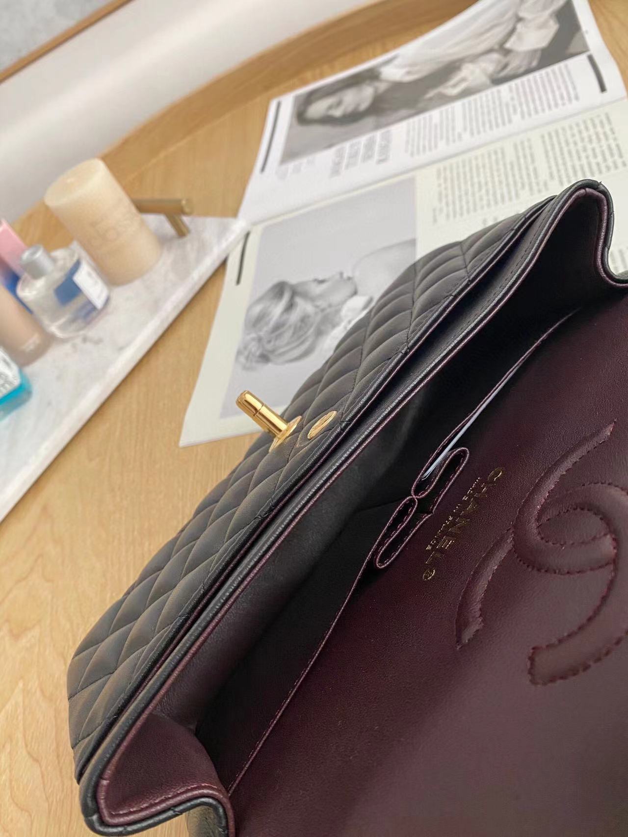 Ch*el flap bag