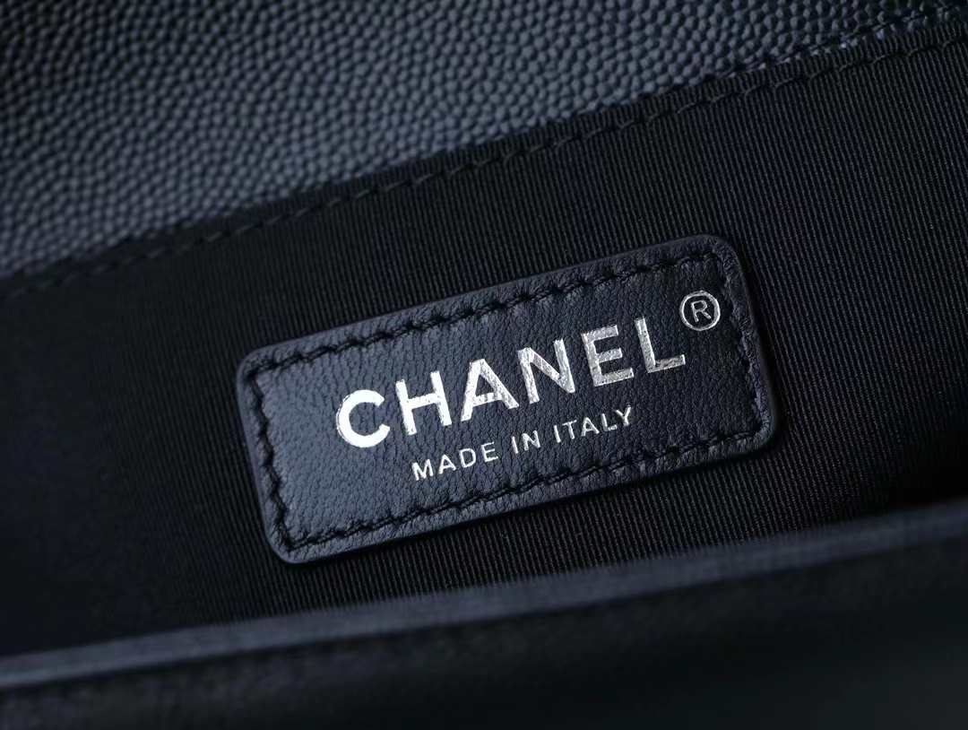 boy Ch*el shoulder bag cow leather