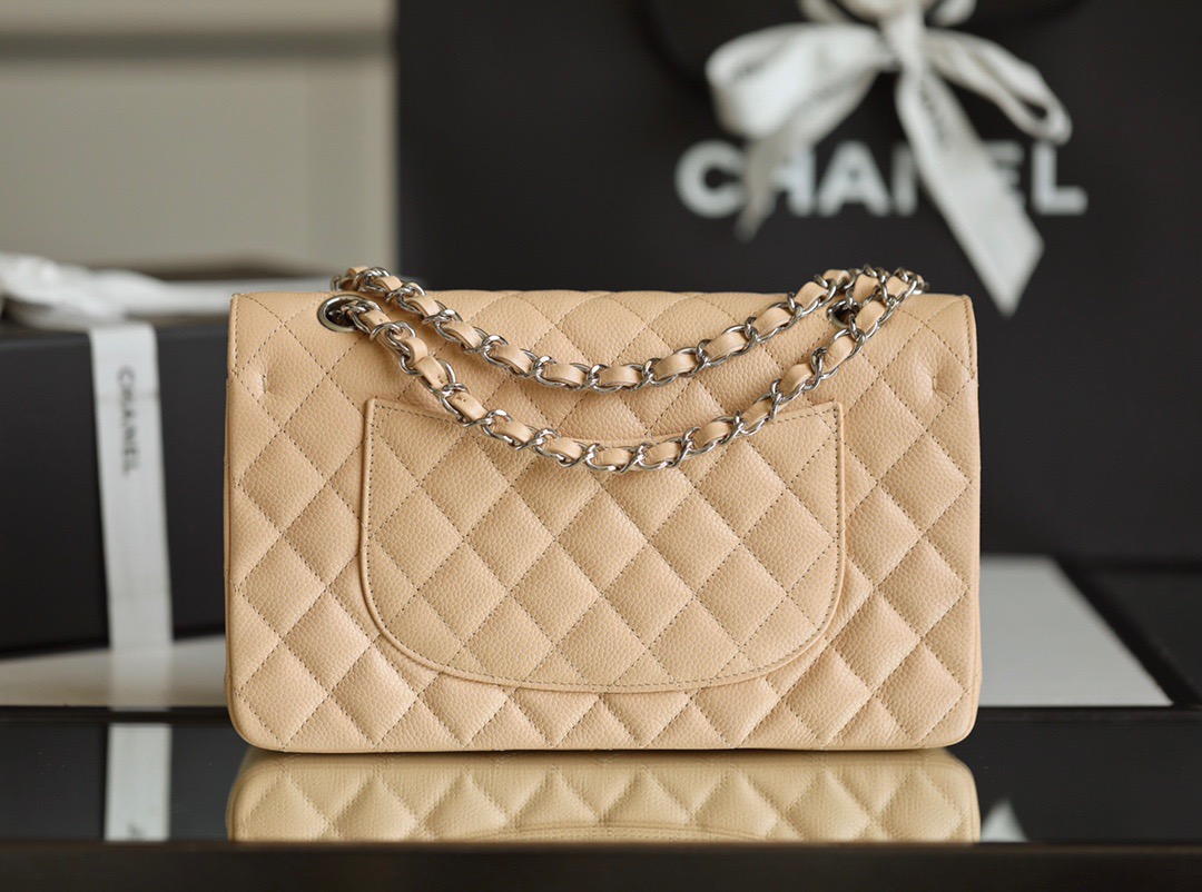 Ch*el medium classic flap bag
