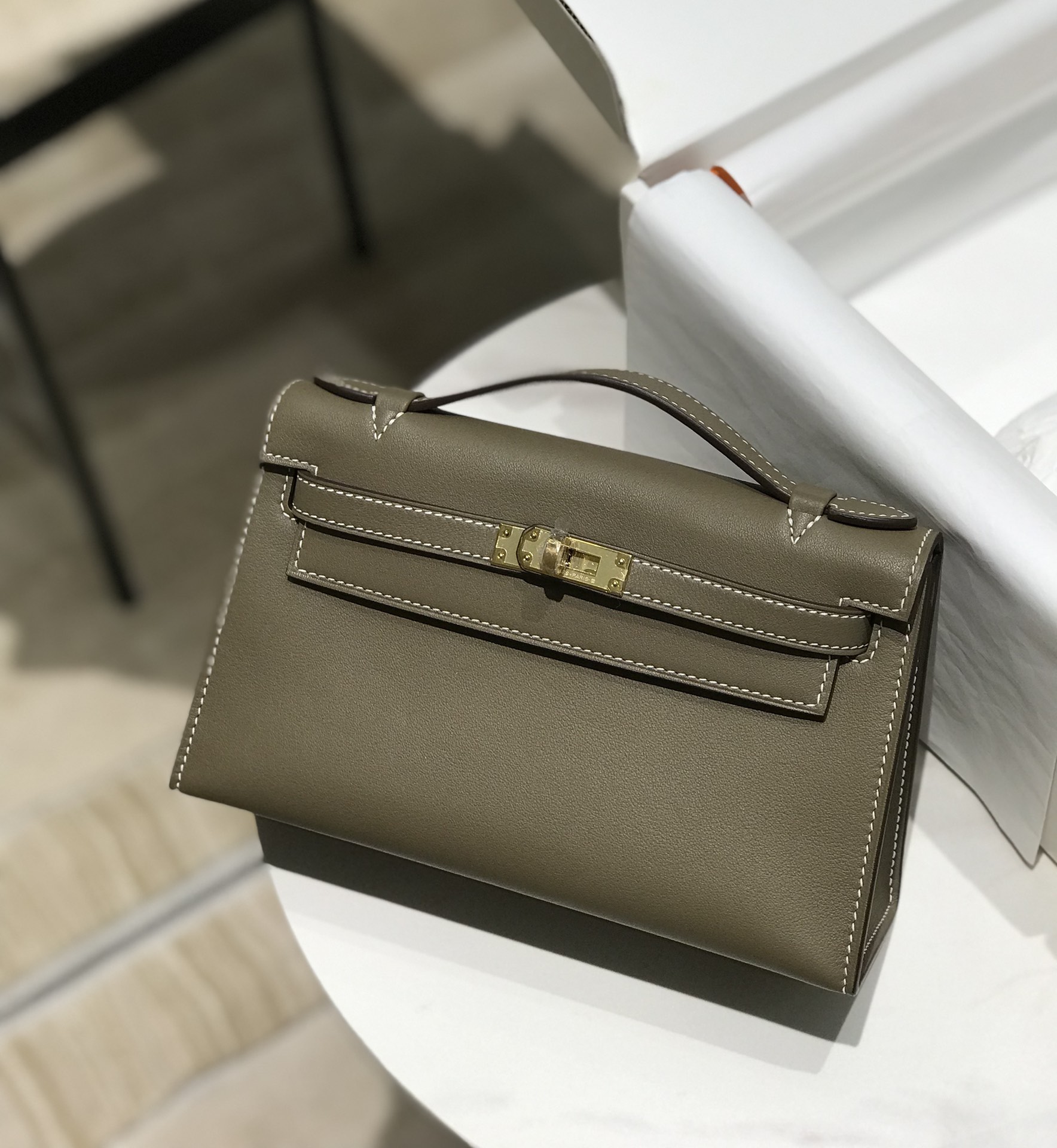 H**mes kelly pochette