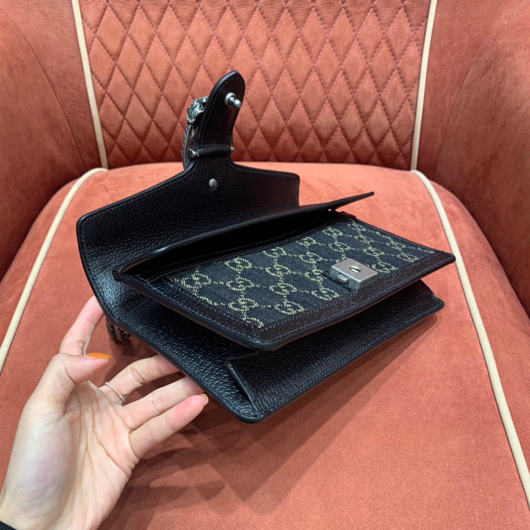 Denim mini bag