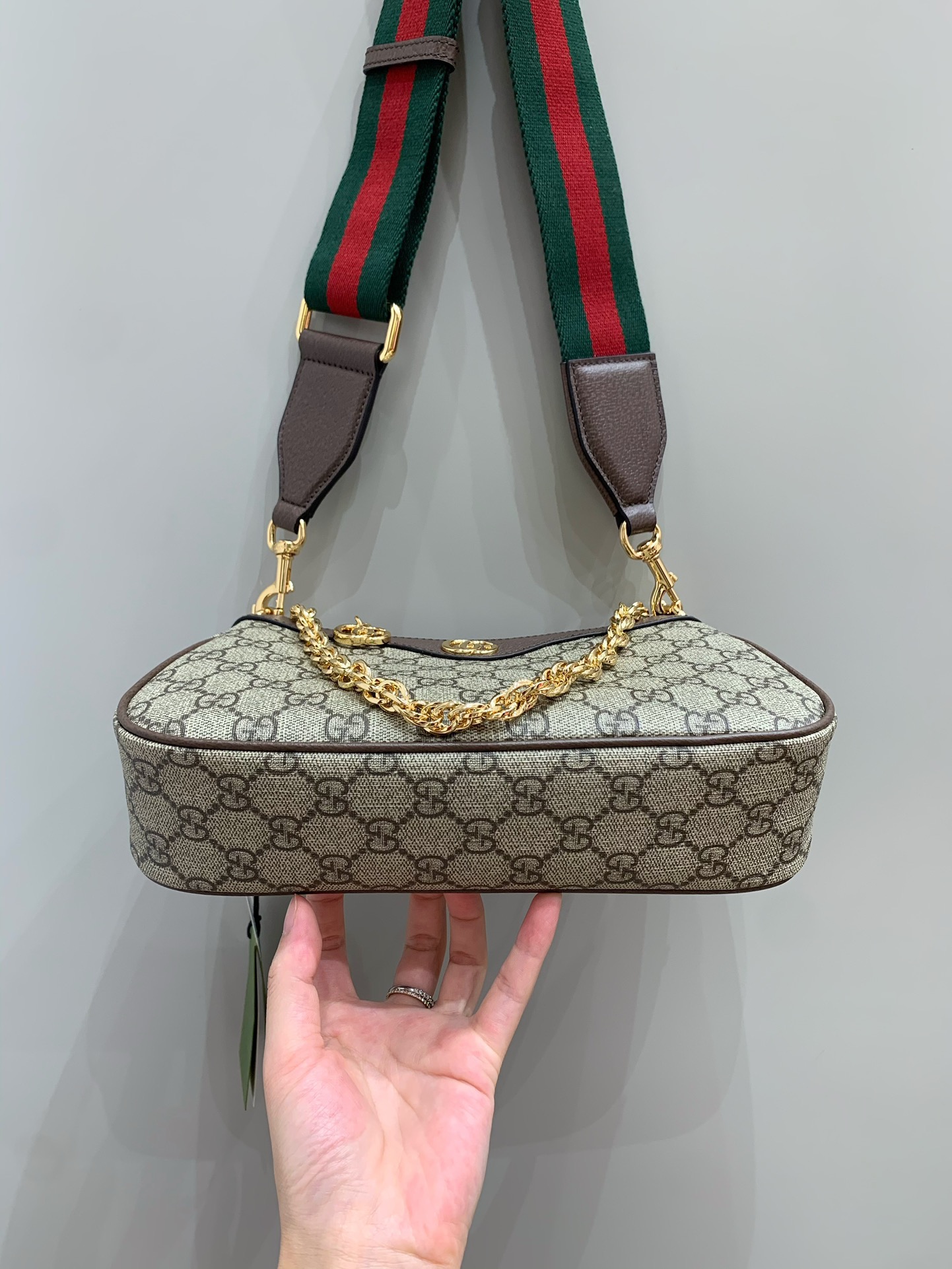 GG Ophidia handle bag
