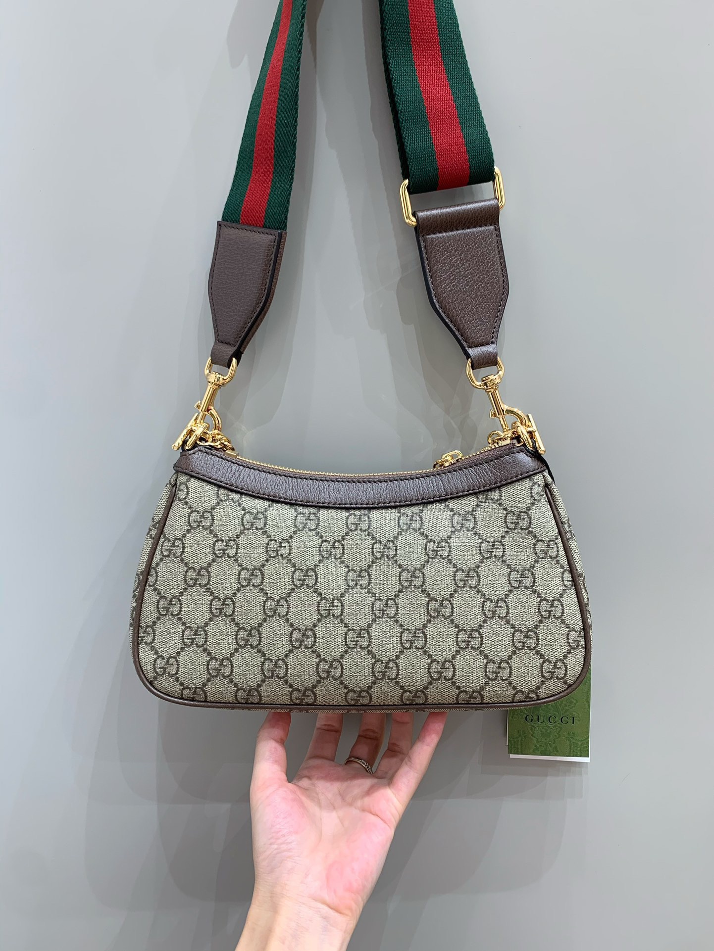 GG Ophidia handle bag