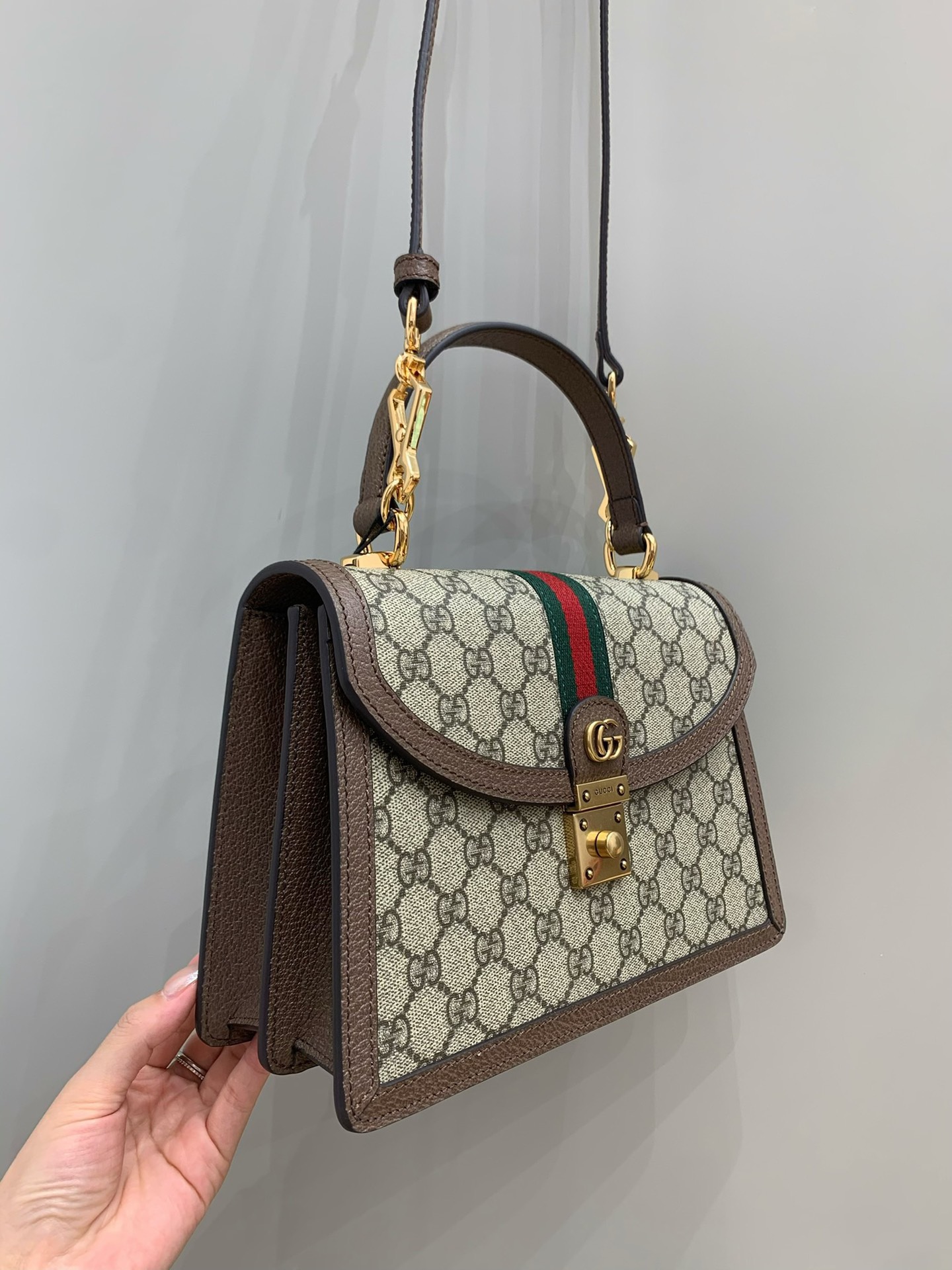 Ophidia Top handle bag