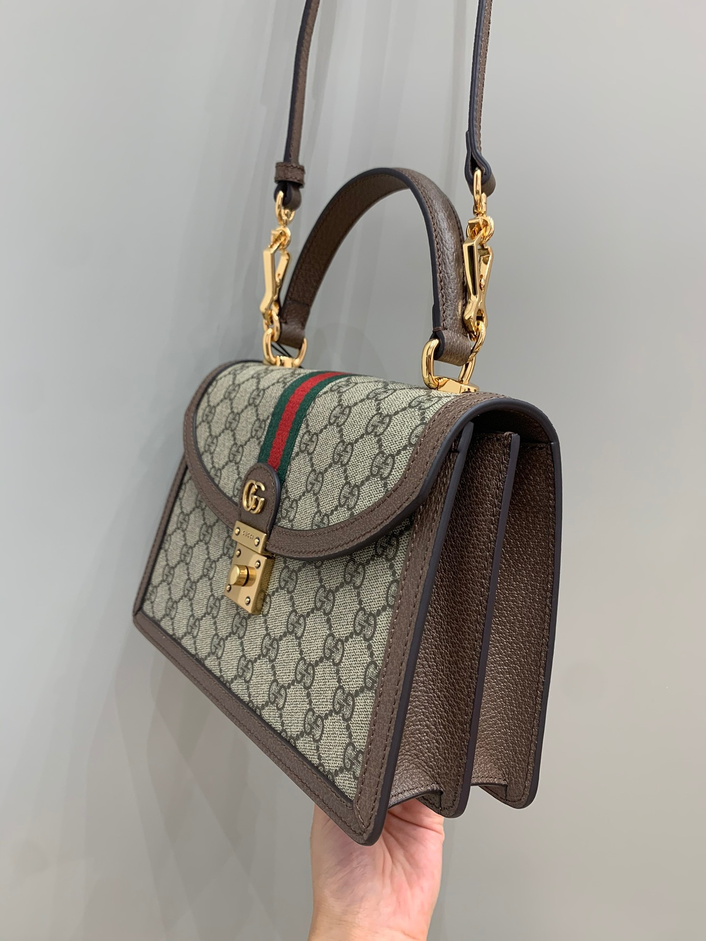 Ophidia Top handle bag