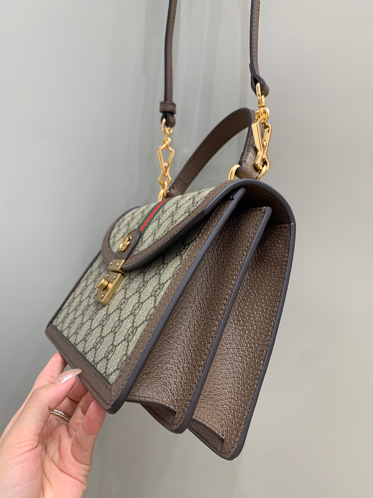 Ophidia Top handle bag