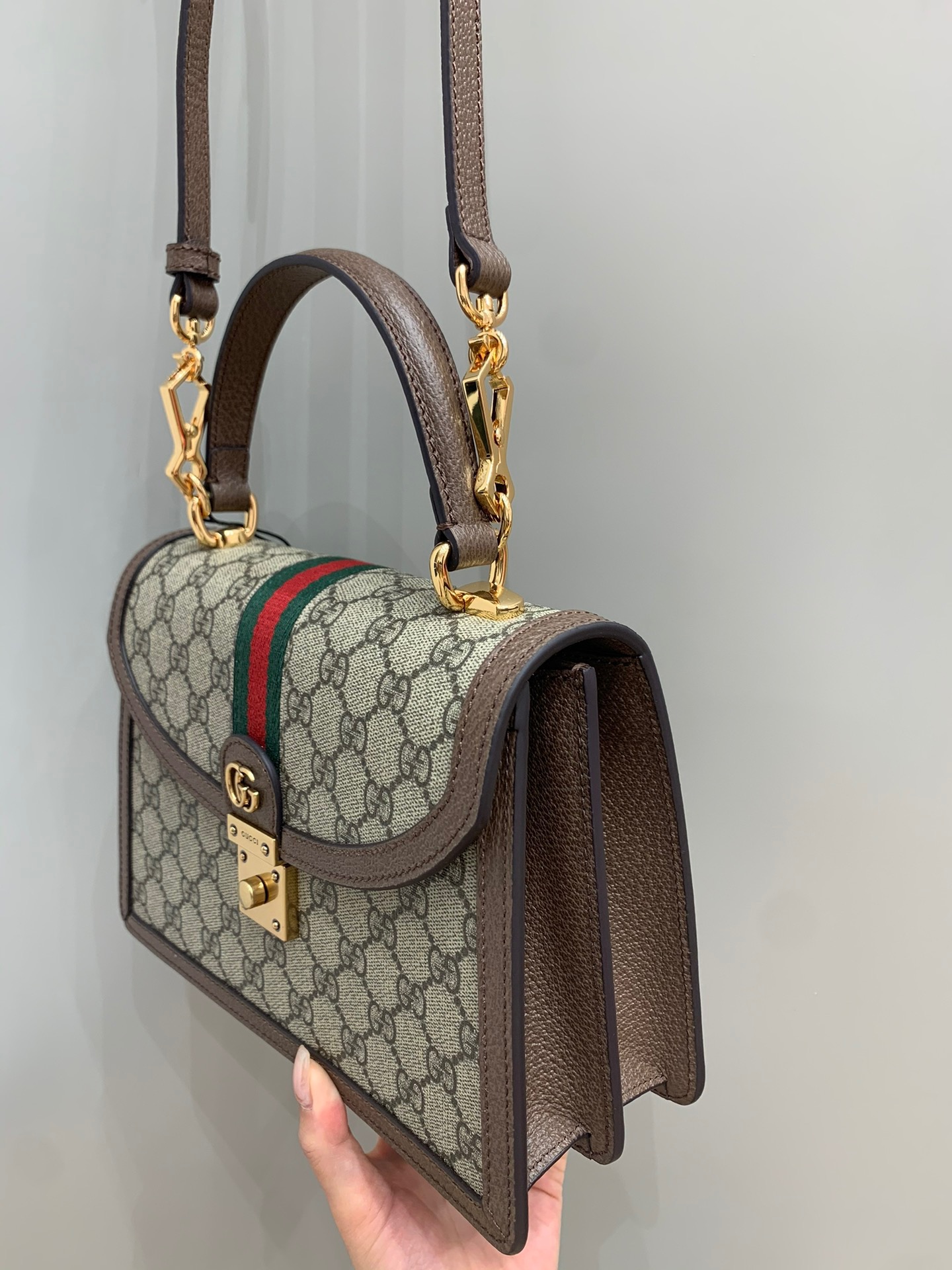 Ophidia Top handle bag