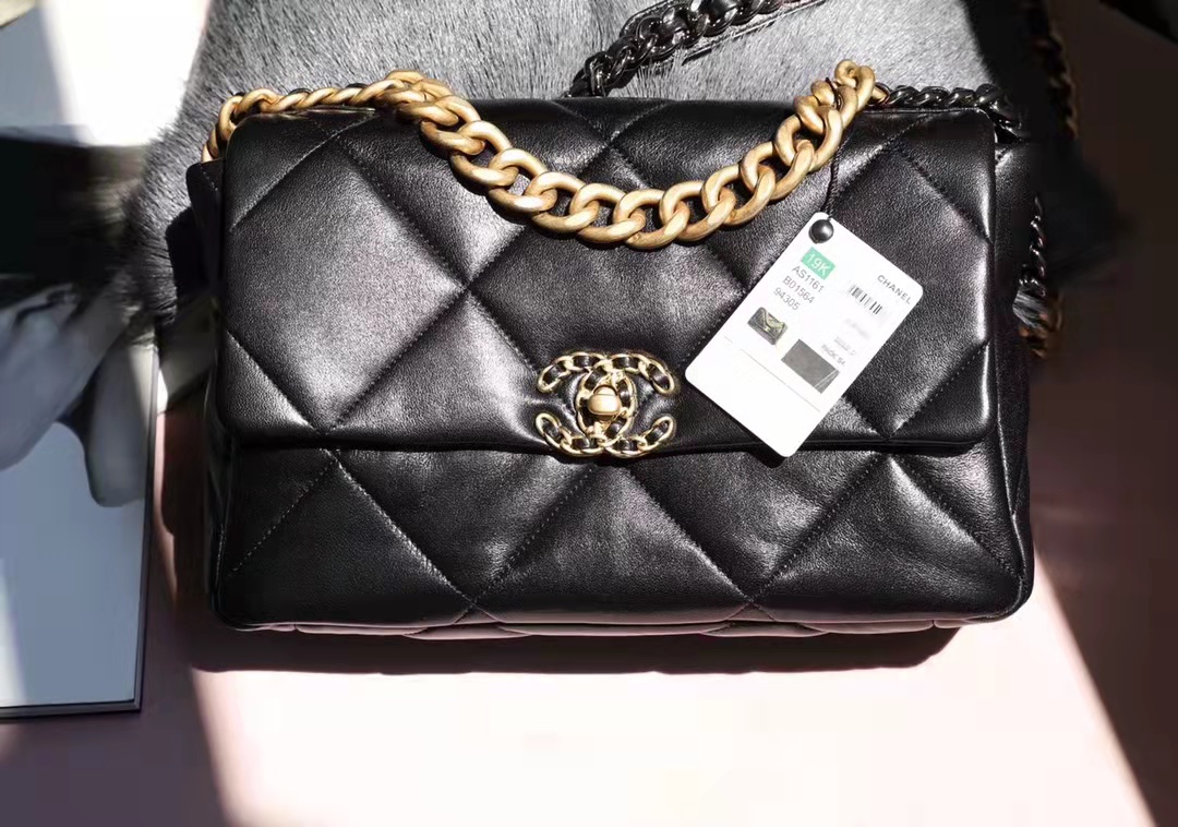 Ch*el 19 large handbag