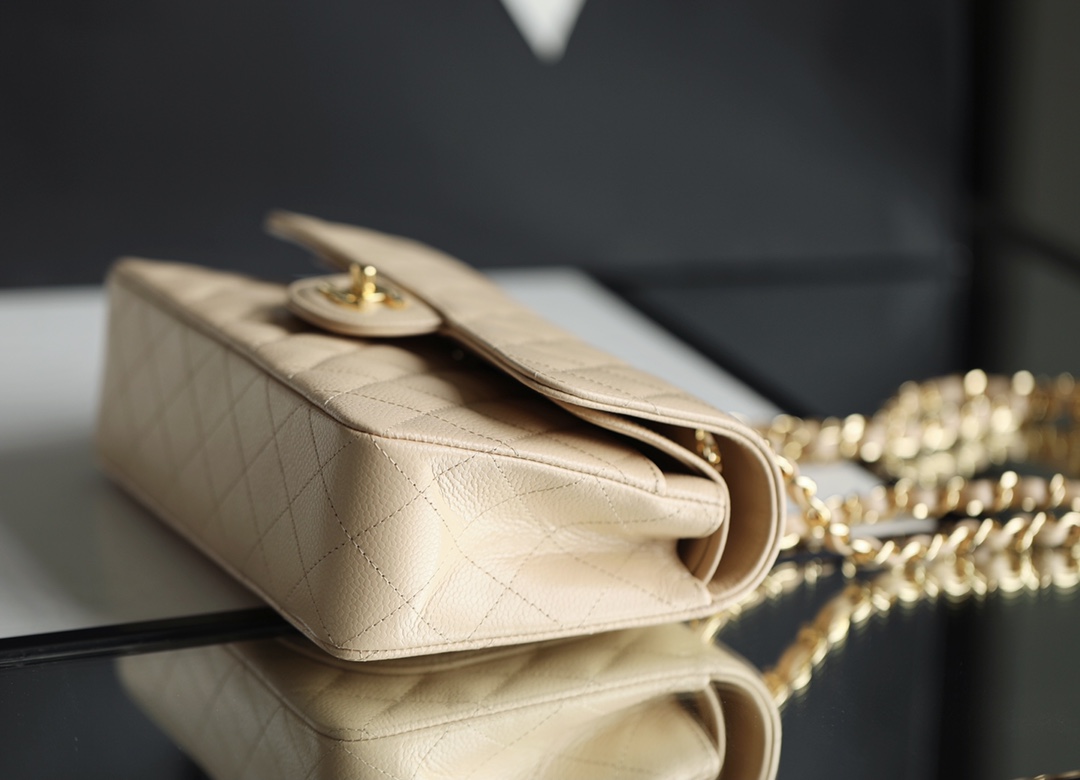 Ch*el small classic flap bag