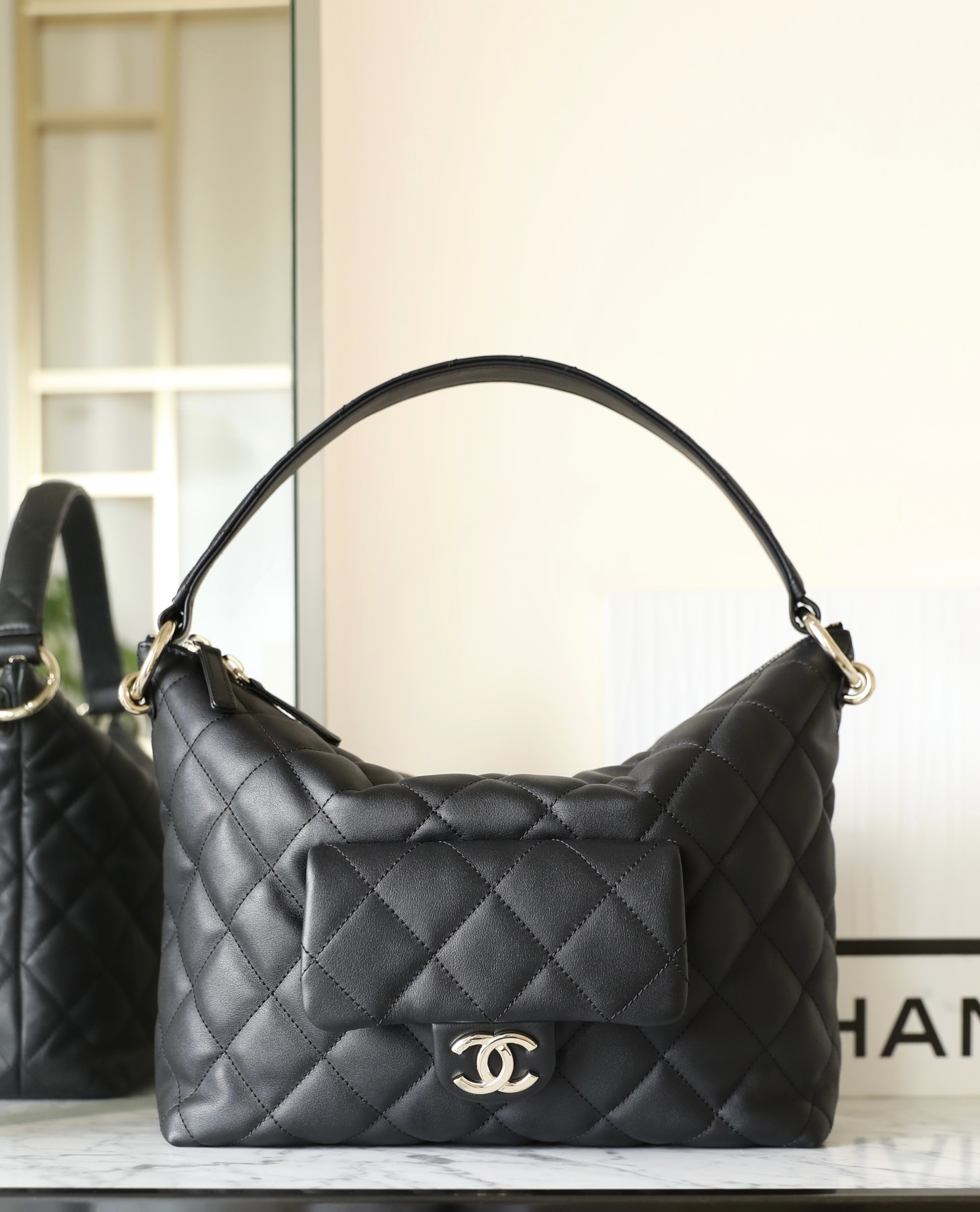 Ch*el hobo bag