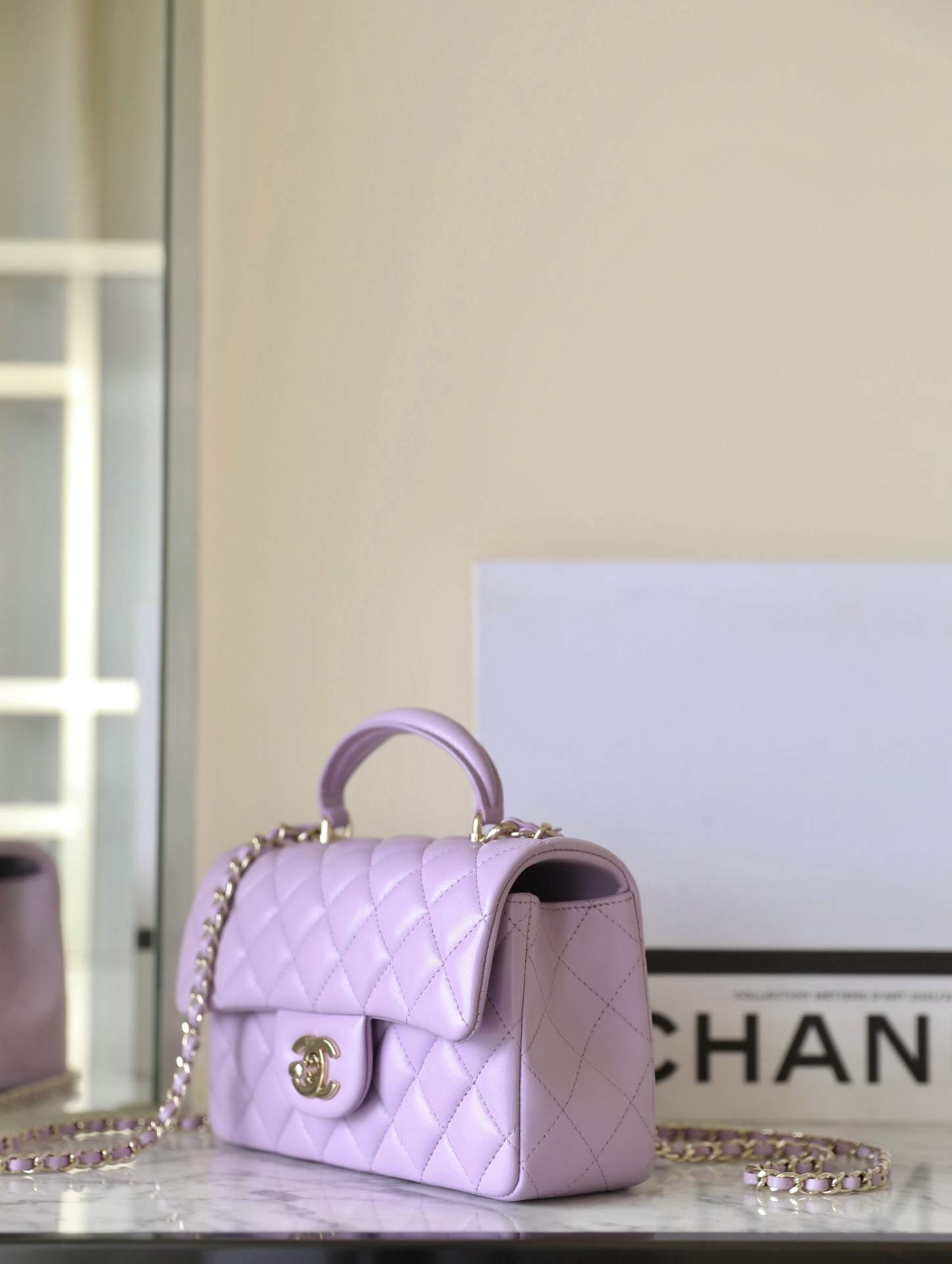 Ch*el mini handbag