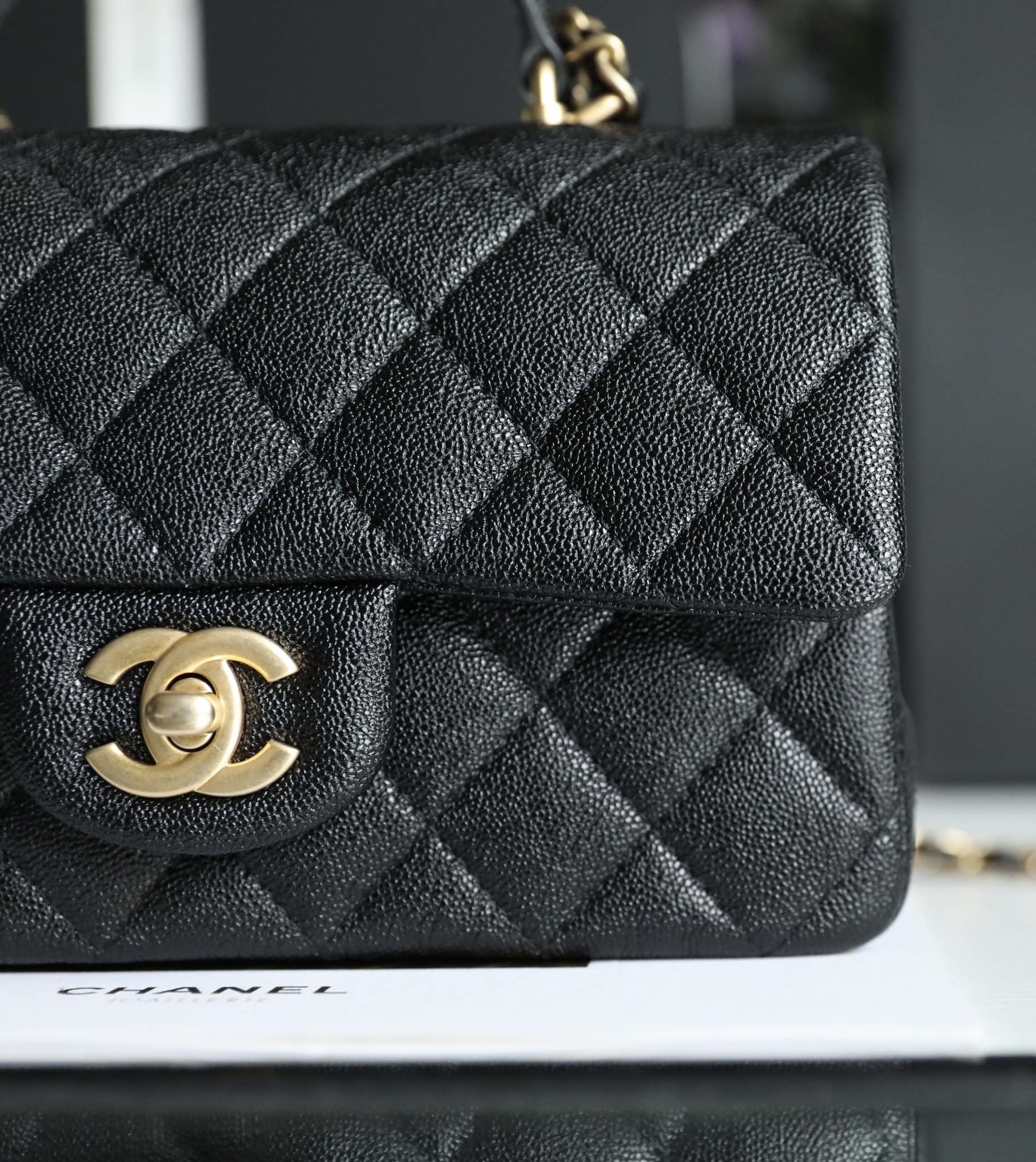 Ch*el mini handbag