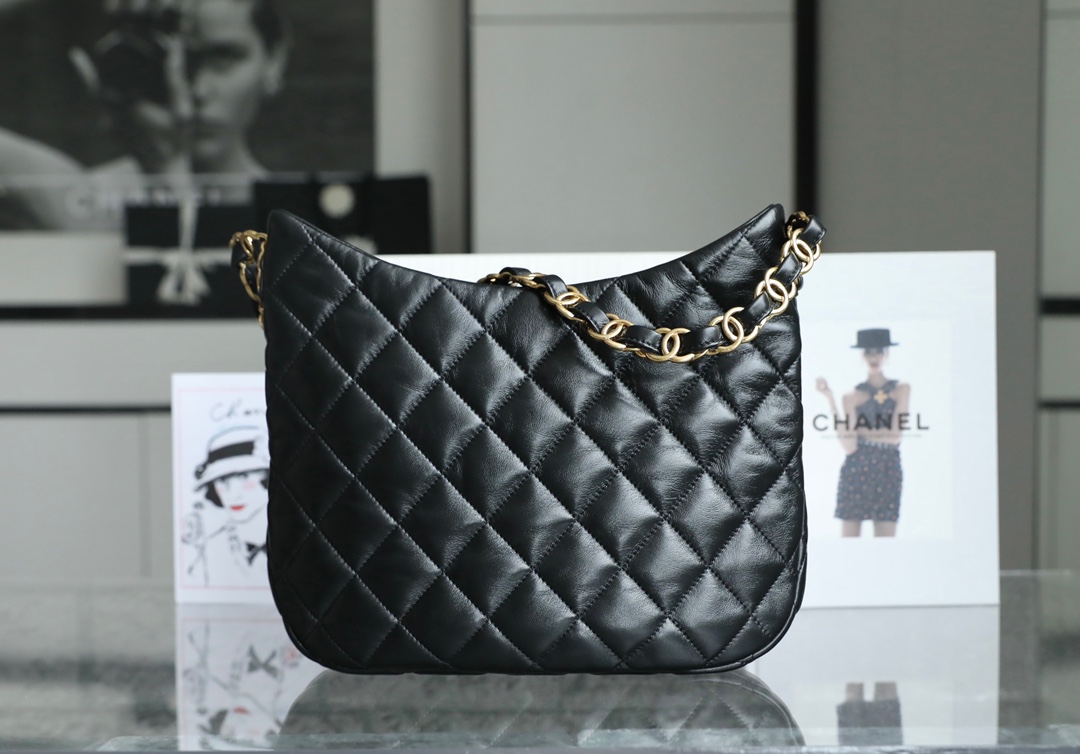 Ch*el large hobo bag