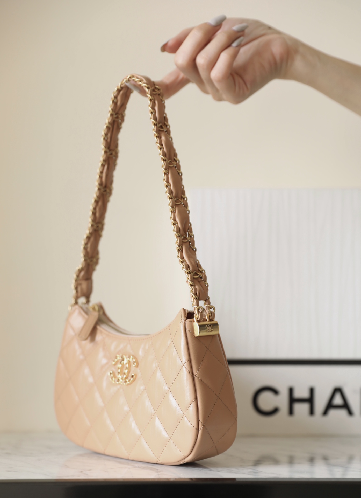 Ch*el hobo bag
