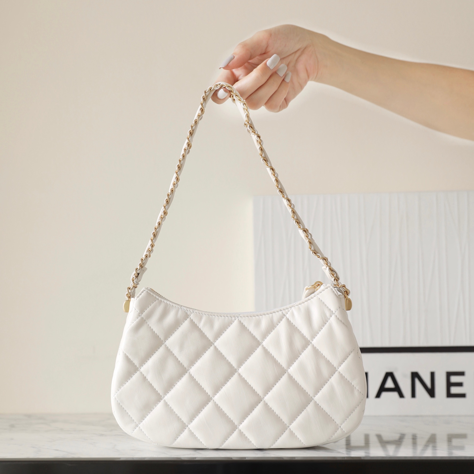 Ch*el hobo bag